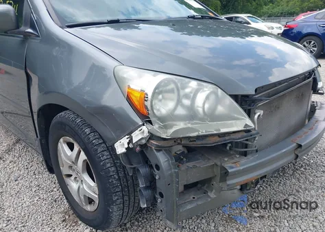 2007 Honda Odyssey Ex-L из США, поврежденный, VIN 5FNRL38737B134384